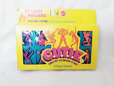 Buy Cutie C.U.T.I.E Dolls Rockity Rollers Mattel Small Figures Vintage 1980s • 16.49£