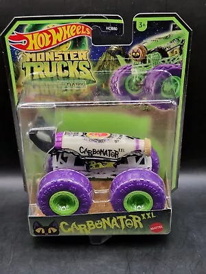 Buy Hot Wheels Monster Truck Glow In The Dark Carbonator Model Car (B115) • 6.99£