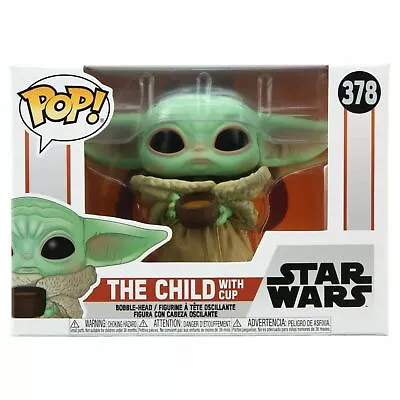 Buy Funko Pop Vinyl Star Wars Mandalorian The Child With Cup #378 • 12.99£