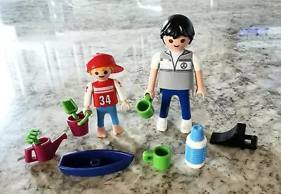 Buy Playmobil 4144 Child Father Figures Beach Toys Thermos Flask Cups Job Lot Bundle • 5£