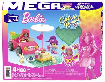 Buy Mega Barbie Colour Reveal Convertible Road Trip / Toys - New Toys - P1398z • 26.08£