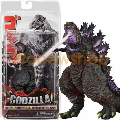 Buy 2016 Movie 6  Action Figure 12  Head Tail Purple NECA Atomic Blast Shin Godzilla • 35.99£