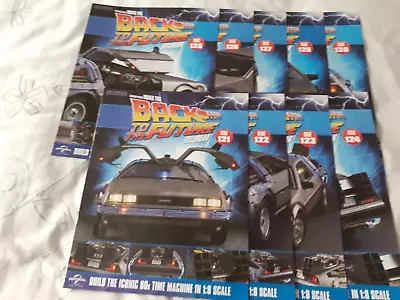 Buy Eaglemoss BTTF Delorean 1/8 Magazines 121 - 129 • 13.99£