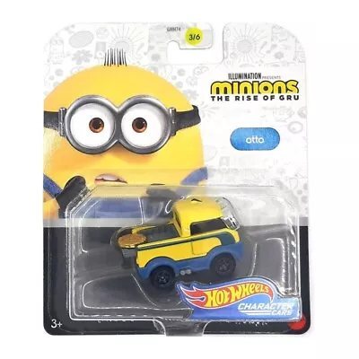 Buy Hot Wheels Die-cast Minions The Rise Of Gru Otto Character Cars • 4.65£
