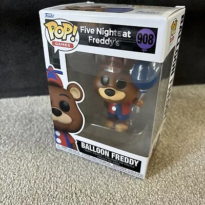 Buy Funko POP! Games Balloon Freddy Five Nights At Freddy's #908 Vinyl Figure New • 9.90£