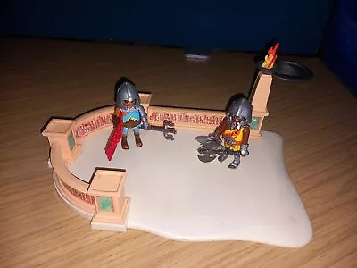 Buy Playmobil History Roman Mini Gladiator Arena Custom Set Used / Clearance Bargain • 8.95£