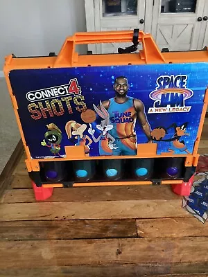 Buy Space Jam A New Legacy RARE LeBron James Connect 4 SHOTS Tune Squad Board Game • 23.29£
