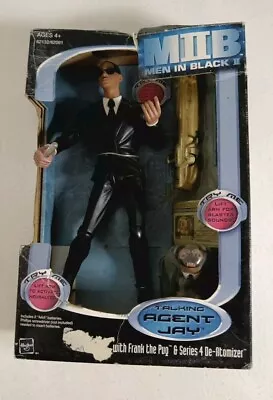 Buy Hasbro Will Smith Men In Black II 2 Talking Agent Jay 12  Doll MIB Boxed  • 22.49£