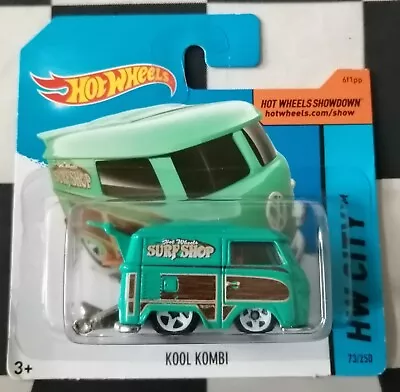 Buy 2015 Hot Wheels Kool Kombi HW City Surf Patrol Short Card 73/250  • 11.95£