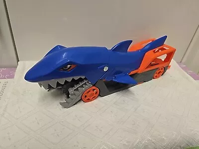 Buy Hot Wheels Shark Chomp Transporter Play Set • 4.99£