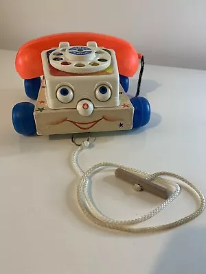 Buy Fisher Price Vintage 1961 Chatter Phone Good Condition For Age • 5.99£