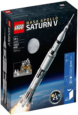Buy LEGO Ideas 21309 NASA Apollo Saturn V Brand New Sealed 2017 Retired Set • 190.95£