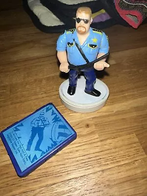 Buy Vintage Wwe The Big Boss Man Hasbro Mini Wrestling Figure Wwf Ink Stamp Stamper • 15£