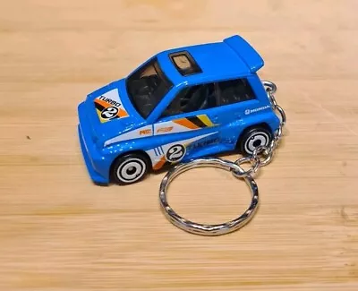 Buy 1/64 Diecast Model Car Keychain Keyring 1989 Honda City Turbo  • 9.99£