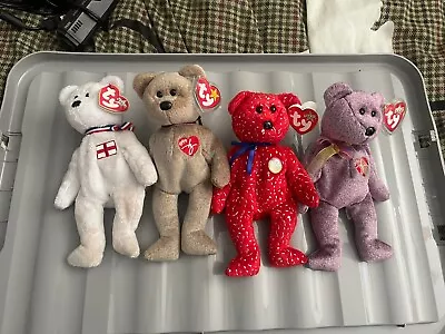 Buy Ty Beanie Babies Bears Bundle ( 4 ) • 8£