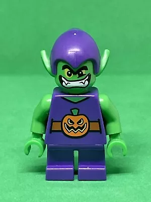 Buy Lego Marvel Super Heroes Mini Figure Green Goblin Short Legs (2016) 76064 SH249 • 2.99£
