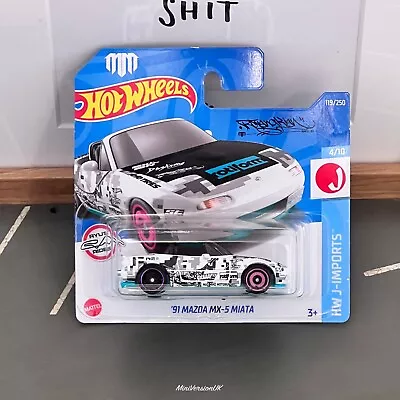 Buy HOT WHEELS '91 MAZDA MX-5 MIATA White • 8£