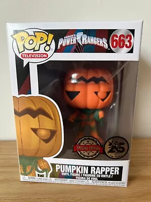 Buy Funko Pop Television | Power Rangers | Pumpkin Rapper #663 • 9.98£