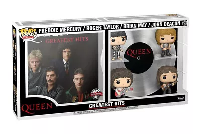 Buy Funko Pop Vinyl Albums Deluxe Queen Greatest Hits #21 Mercury May Damaged Box • 74.99£