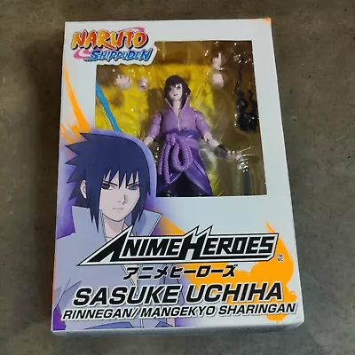 Buy Brand New Bandai Anime Heroes Naruto Shippuden Sasuke Action Figure • 15.50£