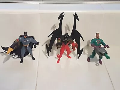 Buy Vintage Batman Figues X 2 & The Riddler. Kenner 5 Inches High • 4.99£