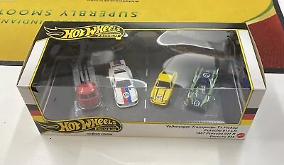 Buy 1:64 Hot Wheels Premium Porsche Collector Diorama Nurburgring 4 Pack BNIB • 20£