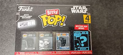 Buy Funko Bitty Pop Star Wars Darth Vader 4 Pack Vinyl Figures • 10.50£