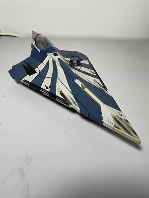 Buy Star Wars Vehicle 2005 ROTS Collection PLO Koon’s Jedi Star Fighter Incomplete • 22.99£