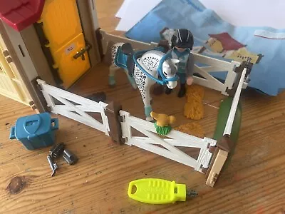 Buy Playmobil 6935 Horse Stable “Appaloosa” With Blue Details • 0.99£