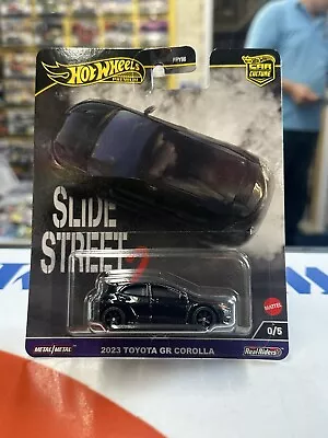 Buy Hot Wheels Premium Car Culture Slide Street 2 2023 Toyota GR Corolla Black CHASE • 124.99£