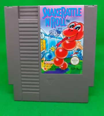 Buy Super Nnintendo - Nes - Snakerattle N Roll - Ita - Tested • 10.12£