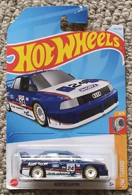 Buy Hot Wheels Audi 90 Quattro Super Treasure Hunt 2024  144/250 Long Card STH - NEW • 69.99£