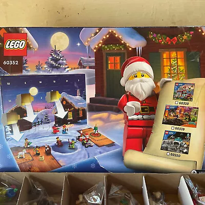 Buy CITY LEGO Set 60352 Christmas Advent Calendar Seasonal Xmas Set Damaged Box • 19.99£