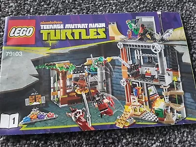 Buy LEGO 79103 Teenage Mutant Ninja Turtles Turtle Lair Attack 2013 • 20£