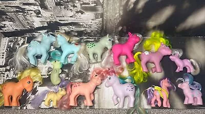 Buy Huge My Little Pony G1 Vintage Bundle X13 Ponies • 110£