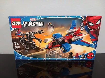 Buy 🔴 LEGO 76150 Marvel Superheroes Spiderjet Vs. Venom Mech NO MINIFIGURES New • 17.50£