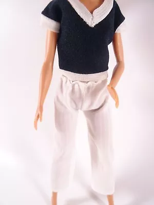 Buy Fashion Fashion For Barbie Or Similar Doll Casual Clothing Pants T-Shirt (14833) • 7.04£