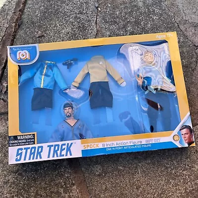 Buy Mego Classic Star Trek Spock 8 Inch Figure Articulated Gift Set NEW SEALED  • 15£