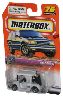 Buy Matchbox On Tour (1999) Grey Golf Cart Toy Vehicle #75/100 • 29.15£