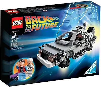 Buy ♣ Lego Ideas 21103 - The Delorean To Travel Back In Time - New ♣ • 143.31£