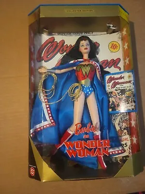 Buy Mattel 1999 Colletors Edition Barbie As Wonder Woman • 93.36£