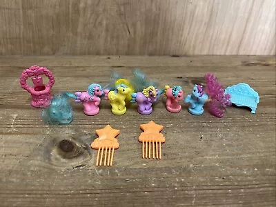 Buy My Little Pony G1 Vintage Petite Ponies Ponytail Ponies With 2 Combs Rare • 49.99£