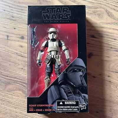 Buy Scarif Trooper 6” Black Series Star Wars Stormtrooper RO Exclusive Figure • 30£