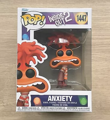 Buy Funko Pop Disney Inside Out 2 Anxity #1447 + Free Protector • 49.99£