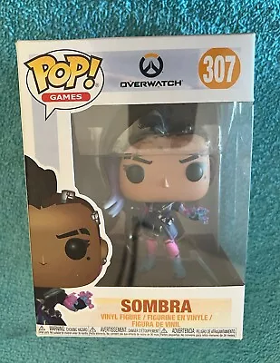 Buy Sombra Funko Pop Vinyl Figure #307 Overwatch Pop Games • 19.95£