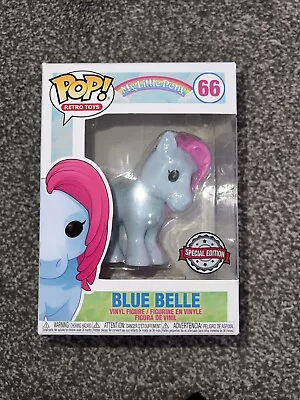 Buy Funko Pop Retro Toys - My Little Pony  - Blue Belle - Special Edition #66 • 5£