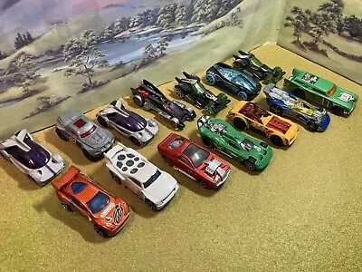 Buy Hot Wheels Job Lot Bundle Acceleracers Style Cars X 14 In Good Condition • 11.50£