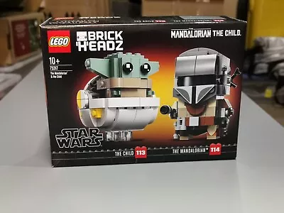 Buy LEGO Star Wars Brickheadz 75317 The Mandalorian The Child New Sealed (0715) Yoda • 18.99£