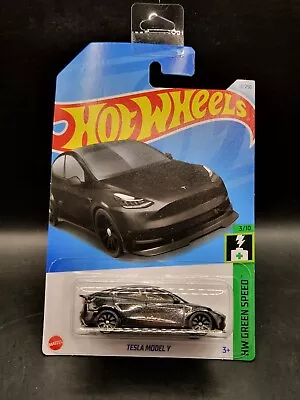 Buy Hot Wheels Tesla Model Y Custom Model Car (B91) • 2.99£