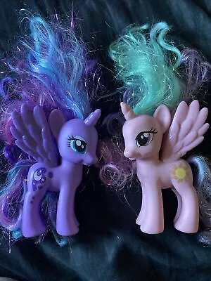 Buy My Little Pony G4 MLP Fashion Style Princess Luna And Celestia Target Exclusive • 40£